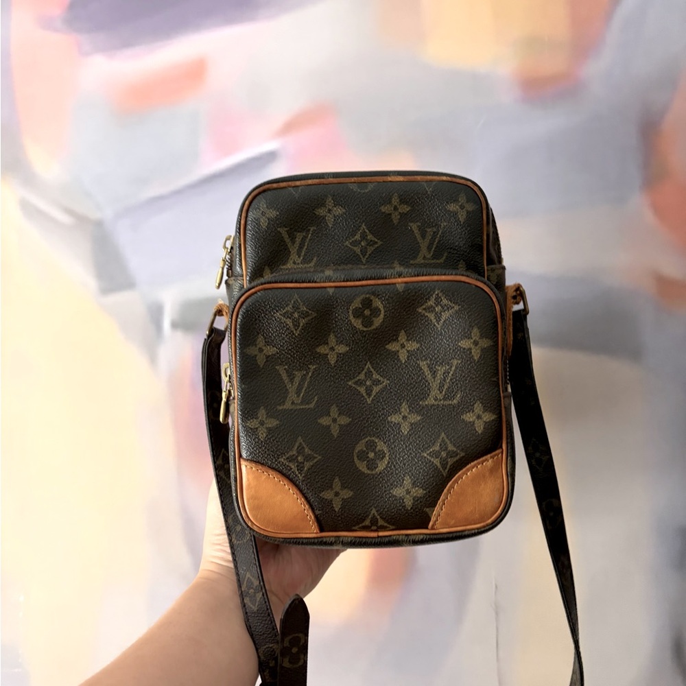 Louis Vuitton LV Crossbody bag Amazon Brown Monogram